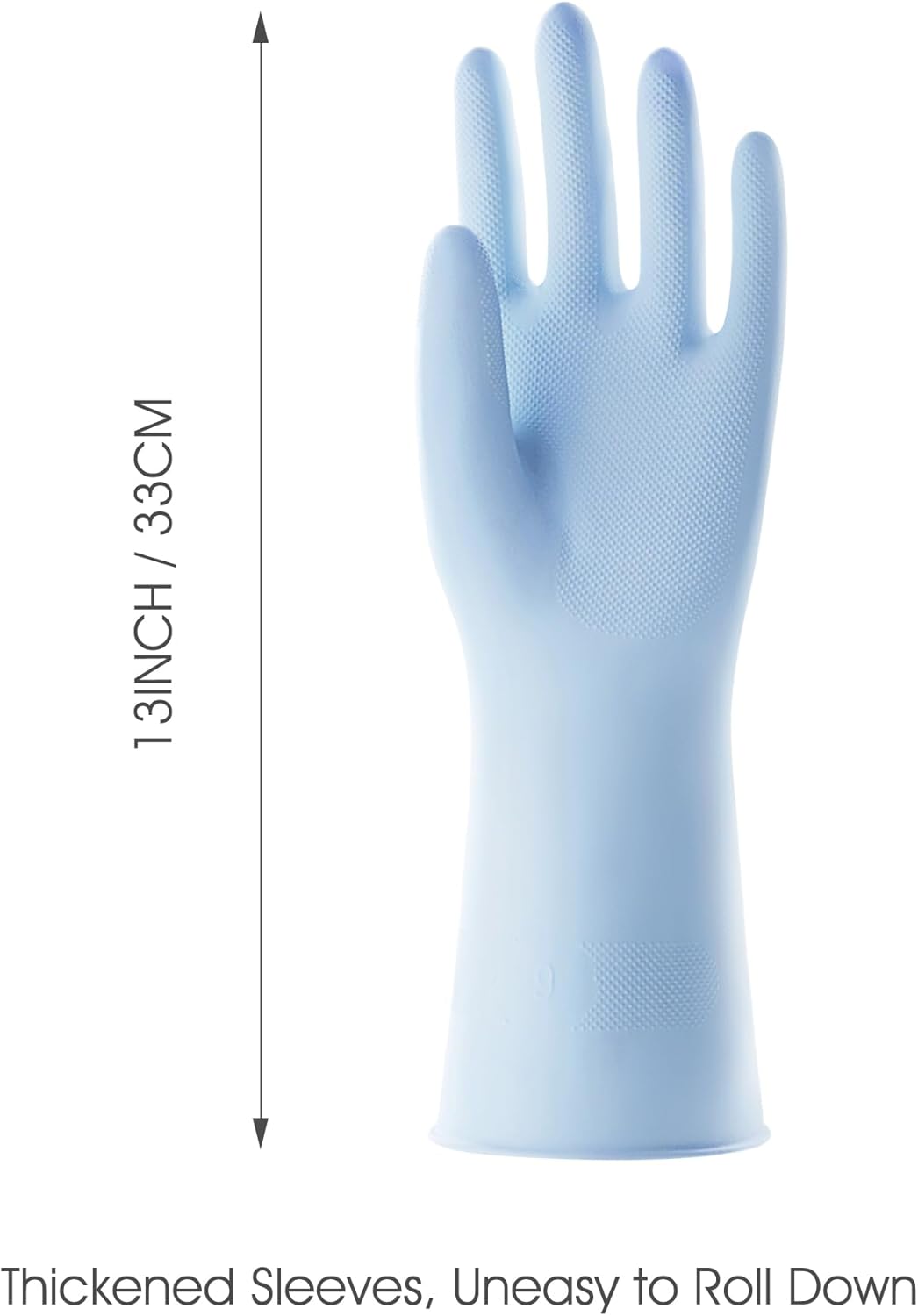 COOLJOB 3 Pairs Colorful Household Gloves with Cotton Liner & Non-slip Grip, Water Resistant Reusable Dish Washing Rubber Gloves for Kitchen & Bathroom Cleaning, Medium