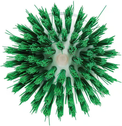 Soap Dispensing Palm Scrub Brush - Made in The USA - Heavy Duty Kitchen Dish Scrubber with Ergonomic Non-Slip Grip for Dishes, Pots, Pans, and Sink Cleaning