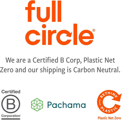 Full Circle Agave Leaf Scour Pads – Pack of 3 – Maximum Strength, Non-Scratch Dish Scrubber Made with Plant-Based & Recycled Materials, Safe for Nonstick