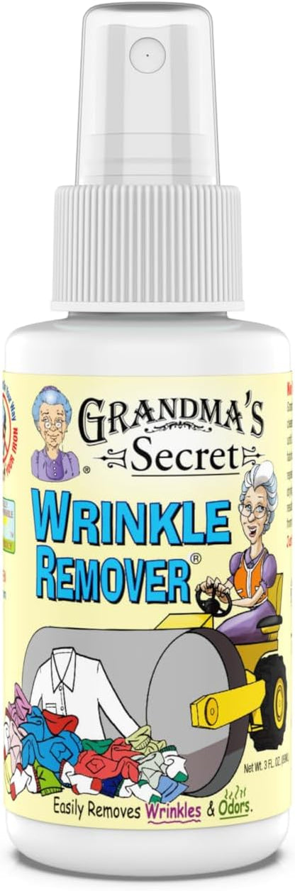 Grandma's Secret Spot Remover Laundry Spray - Chlorine, Bleach and Toxin-Free for Clothes - Fabric Stain Remover Removes Oil, Paint, Blood and Pet Stains - 16 oz & 2 oz Combo, DuoPack
