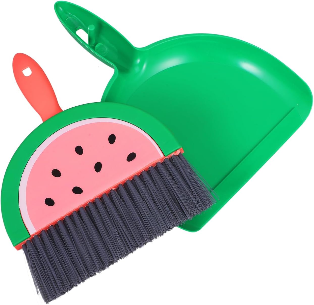 PRETYZOOM Mini Broom and Dustpan Set Lightweight Small Cleaning Kit for Desktop Car Interior Pet Hair Cleanup Compact Dustpan and Brush for Home Office Use