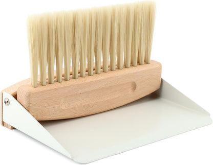 Mini Dustpan and Brush Set,Stable Dust Pans with Brush,Easy to Store and Broom and Dustpan Set,Portable Broom and Dustpan for Countertop,Table,Sofa,Furniture,Keyboard,Car,Cabinet