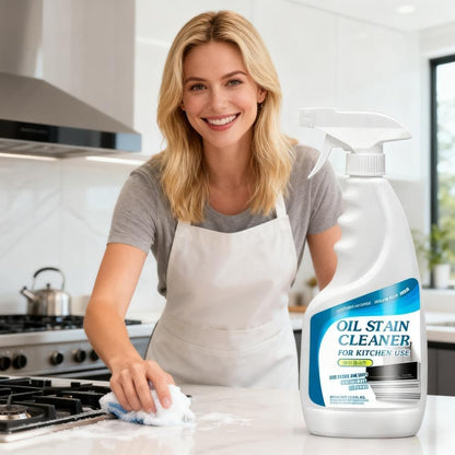 Oven cleaner Kitchen,Heavy Oil Cleaner, 2025 Upgrade Multipurpose Grease Remover, Durable Stain Cleaning Agent for Kitchen Surfaces, Portable Degreasing Spray 500ML