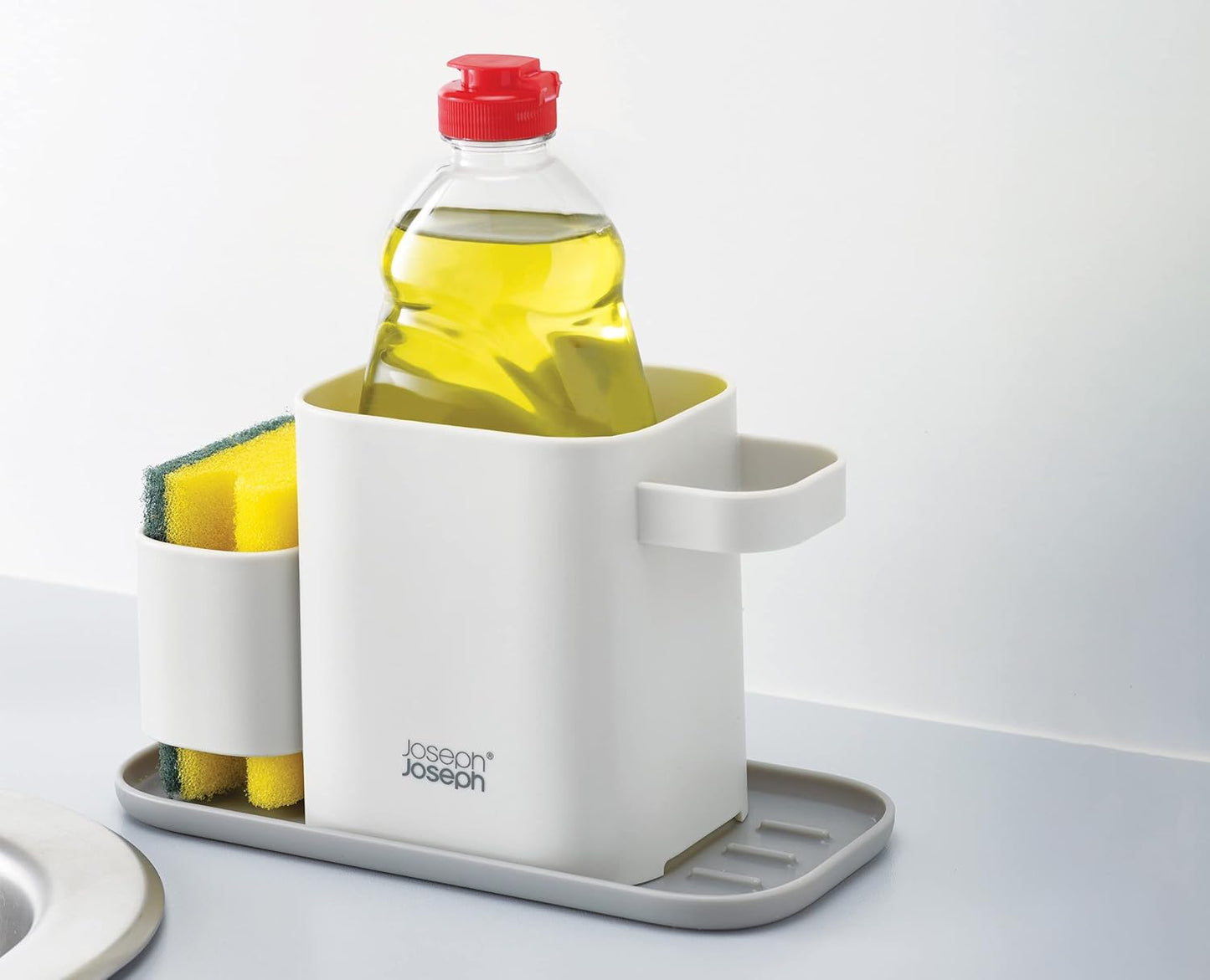 Joseph Joseph Duo Under Sink Storage, Plastic, Gray