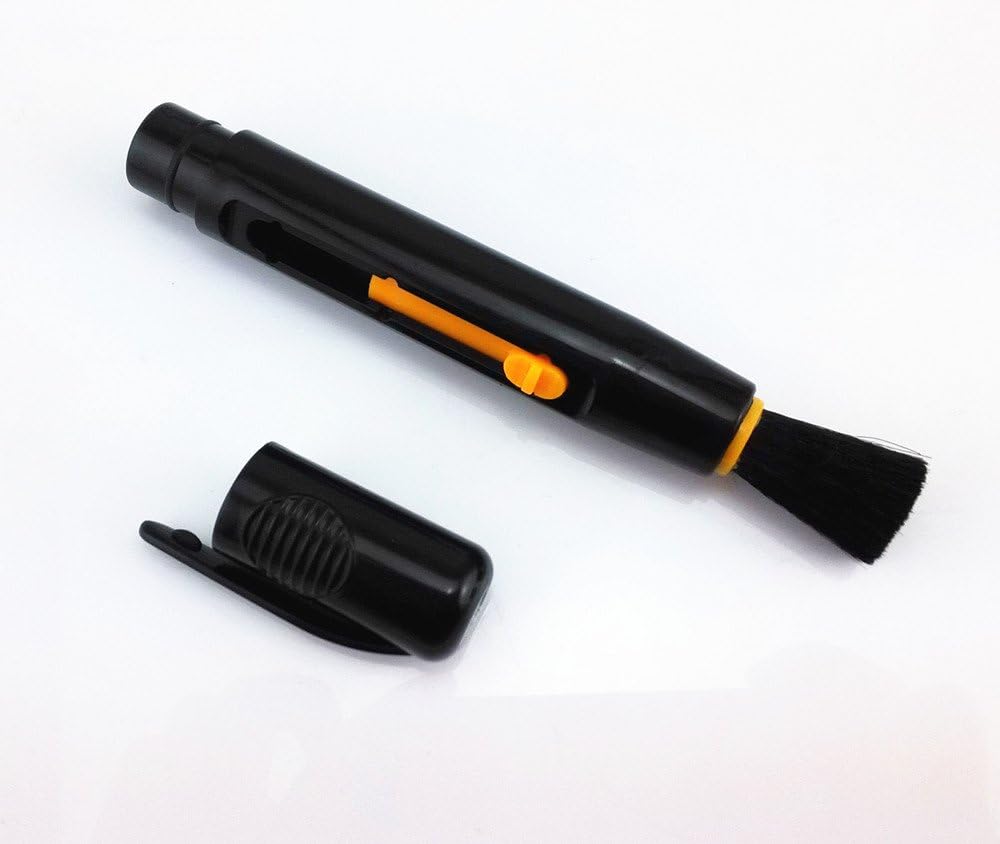 yueton?Pen Shape Double Ended Retractable Adjustable Button Cleaning Brush Mini Handheld Portable Magic Brush Cleaner Dusting Brush