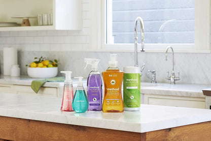 Method All-Purpose Cleaner Spray, Lime + Sea Salt, Perfect for Most Counters, Tiles, Stone, and More, 28 oz Spray Bottles, (Pack of 1)