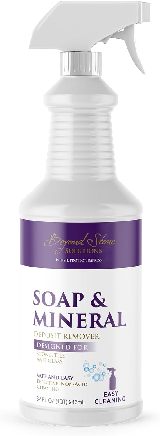 Non-Acidic Soap & Mineral Deposit Remover, 32oz