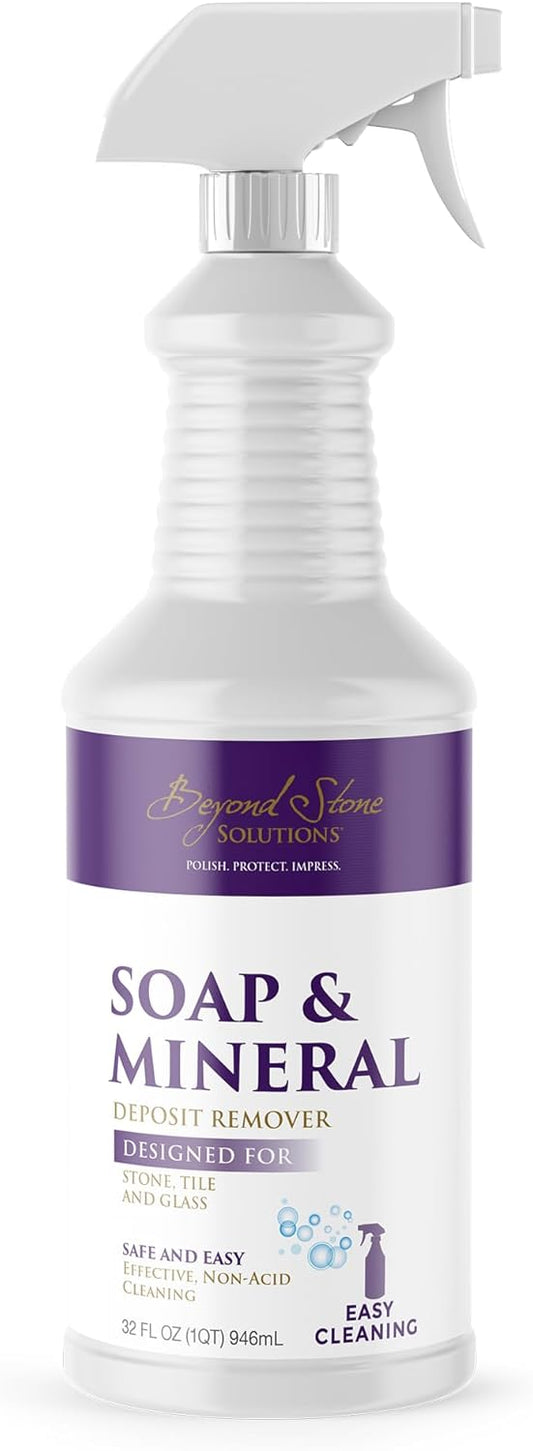 Non-Acidic Soap & Mineral Deposit Remover, 32oz