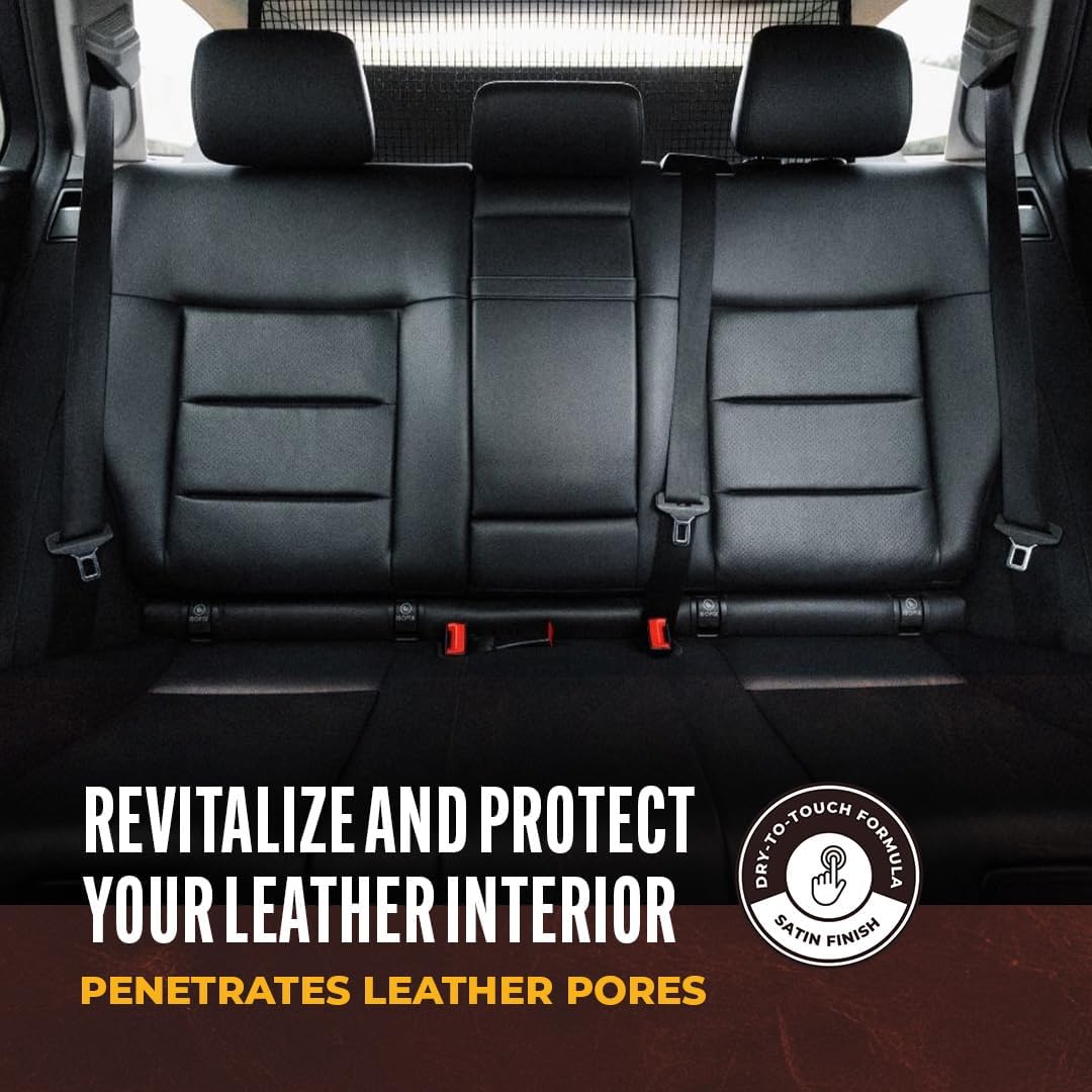 Legendary Leather Cleaner - Colorless Interior Car Cleaner & Interior Detailer - Lifts Dirt, Grime & Spots with a Natural Finish - Car Cleaning Supplies for Your Truck, SUV & Van