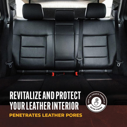 Legendary Leather Cleaner - Colorless Interior Car Cleaner & Interior Detailer - Lifts Dirt, Grime & Spots with a Natural Finish - Car Cleaning Supplies for Your Truck, SUV & Van
