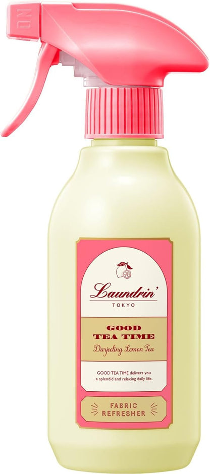 Laundrin Fabric Refresher Spray, Pet Odor Eliminator for Home, Room Essentials Fabric Spray, Odor Removal for Mattress, Curtain, Sofa, Carpet, Furniture, and Bedding - 300ml, Classic Floral