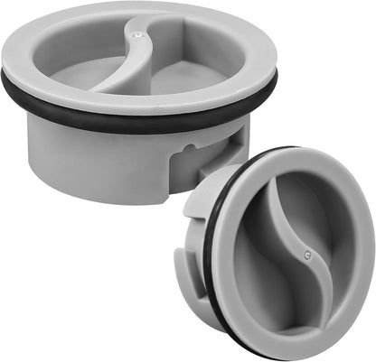 Upgrade WD12X10122 Dishwasher Rinse Aid Dispenser Cap Compatible with GE Dishwashers Replaces WD12X10102 WD12X10200 PS958932 AH958932 EA958932 EAP958919-1 Pack