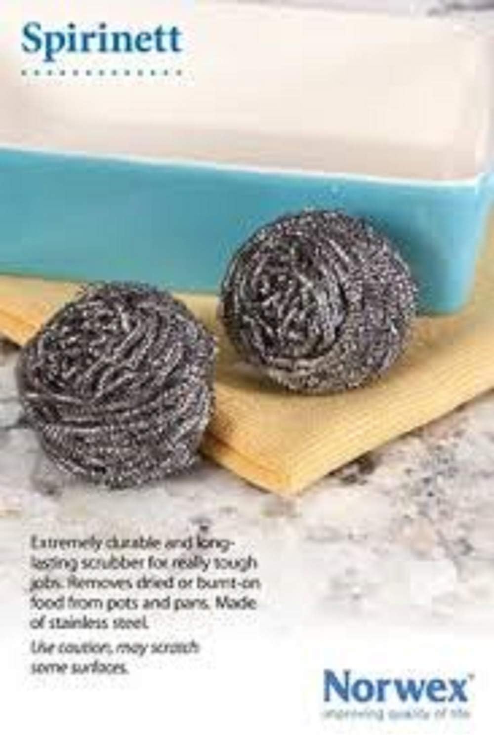 Norwex Spirinett Scrubbers, Pack of 2