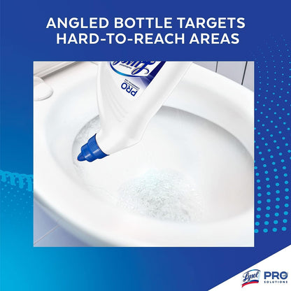 Professional Lysol, RAC74278EA, Power Toilet Bowl Cleaner, 1 Each, Blue,Green
