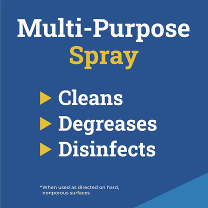 409 Multi Surface Degreaser Disinfectant Cleaner Spray, 32 Fl Oz Kills 99.9% of Germs and Viruses bundled with Micro Fiber Cloth