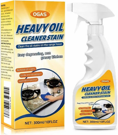 Heavy-Duty Degreaser Stainless Steel Cleaner, Kitchen Appliances Cleaning Spray Remove Dirt, Grime, and Grease for Oven, Microwave, stove top Cleaning-10Fl.Oz