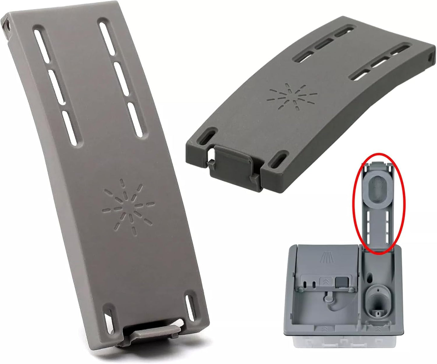 Upgraded 00611575（OEM）Dishwasher Rinse-Aid Dispenser Cap Original Equipment Manufacturer Replacement Part