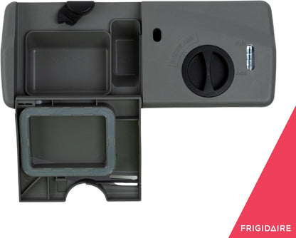 Frigidaire 5304506521 Detergent and Rinse Aid Dispenser for Dishwashers, Gray