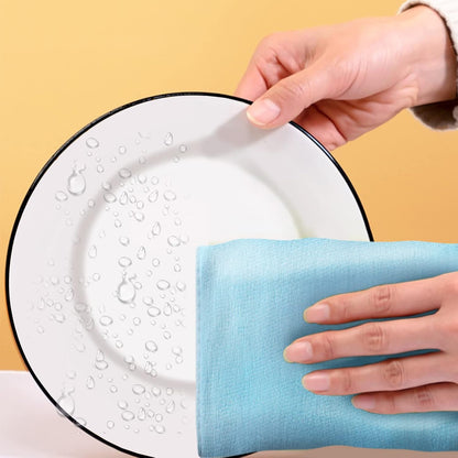 Heavy Duty Scour Pads Sponge Dish Scrubber Non-Scratch Green Reusable Household Scrub Pads for Kitchen and Dish Cleaning Tool (12Pcs)