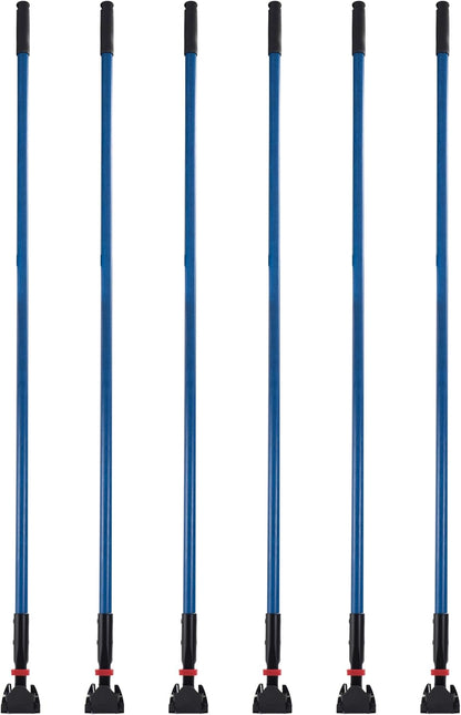 Matthew Cleaning 24'' Industrial Strength Cotton Dust Mop Refill Washable Replacement Heads for Residential & Commercial Use Fit Standard Dust Mop Frames, Hardwood, Laminate, Concrete Floors 3 Pack