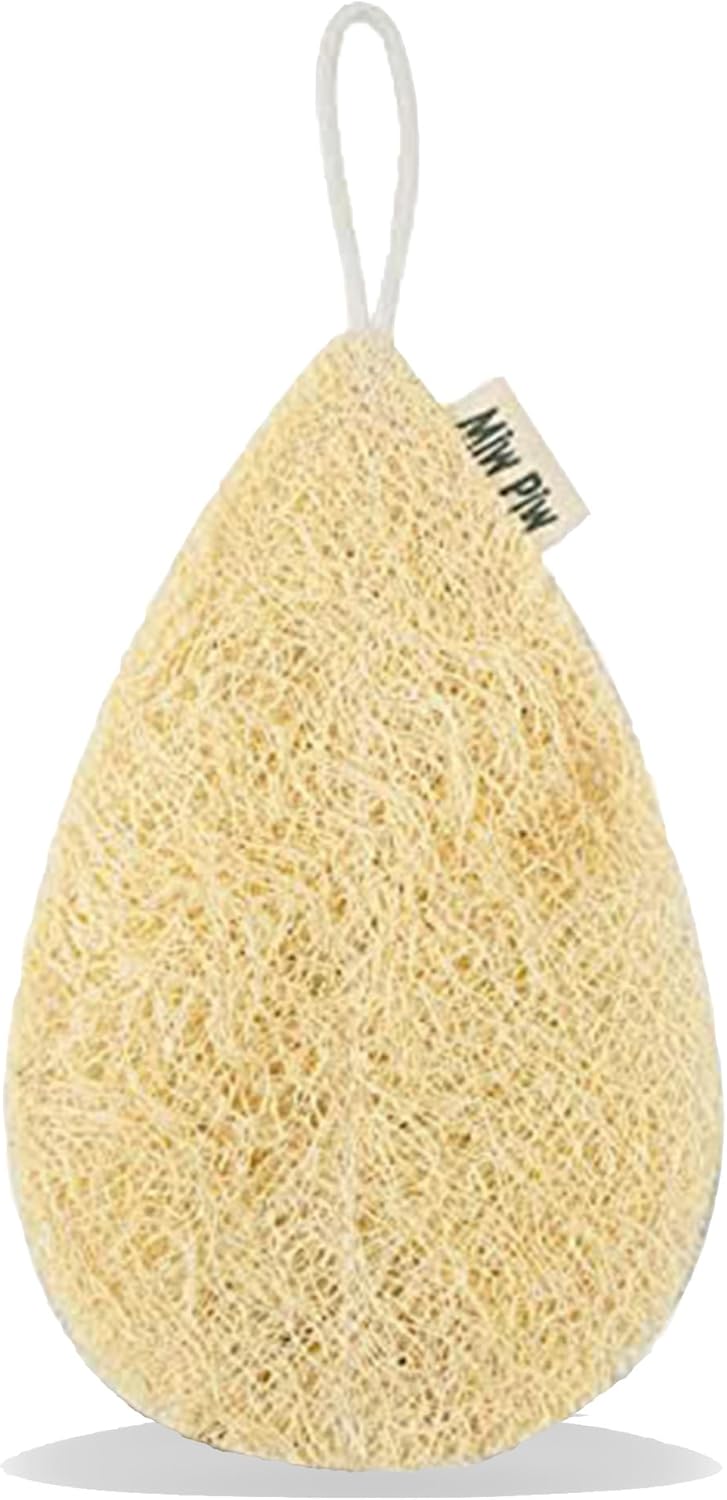 Natural Loofah Dish Sponge (Pack 30) Multipurpose Dish Sponges - 100% Biodegradable Compostable Dishwashing Scouring Pad Zero Waste (2.75" x 2.75" Each)