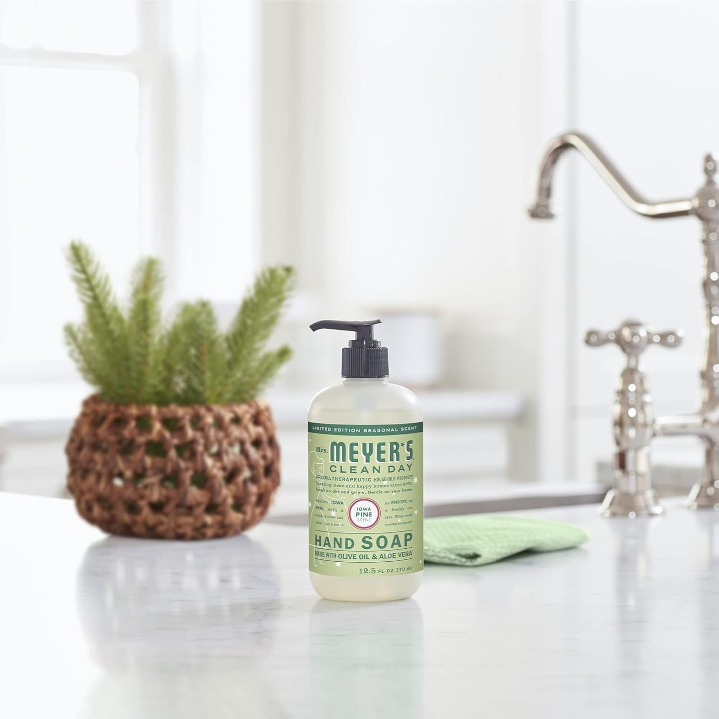Mrs. MEYER'S Liquid Hand Soap Variety, 1 Plum Berry Refill, 1 Plum Berry Hand Soap (Vareity Pack)