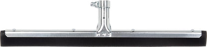 SPARTA Flo-Pac Double Foam Floor Rubber Squeegee Window Squeegee with Heavy Duty Steel Frame for Floor, Concrete, Tile, Garage, Commercial Use, 18 X 1.5 X 3 Inches, Black, (Pack of 10)