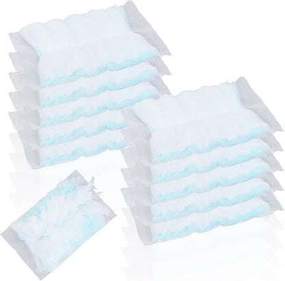 Hecila Duster Refill One-Sided Disposable Duster Refills for Cleaning Heavy Duty Dusters Refills Unscented Replacement Pads Multi Surface Dusters Kit for Cleaning Home Bedrooms Ceiling Fan