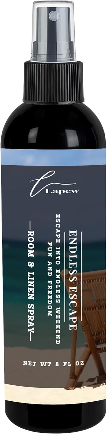 Lapew Room & Linen Spray | Fragrance Mist for Home, Car & Office | Fabric & Air Freshener | Neutralizing Mist | Made in USA | Cozy Cinnamon & Apple - Colors A