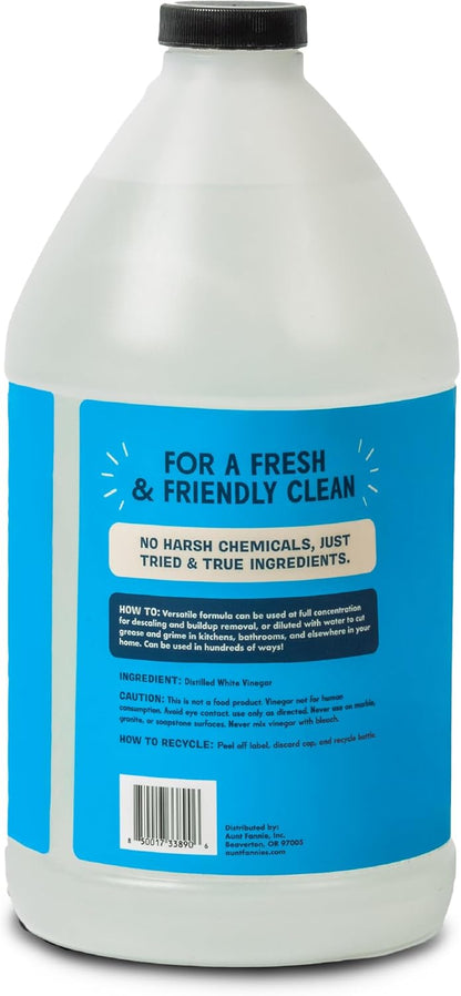 Aunt Fannie's Extra Strength Cleaning Vinegar, 32 Ounce, Multipurpose Household Cleaner, No Added Scents, Dyes, or Other Additives, Pack of 1