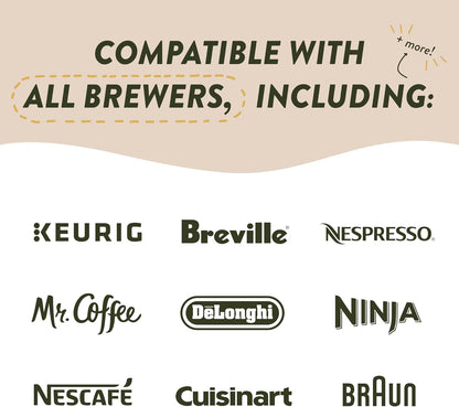 Universal Descaling Solution for Keurig, Nespresso, Breville, DeLonghi & Ninja (2 Uses) – Professional Coffee Descaler & Cleaner – Removes Limescale to Restore Flow & Temp – Odorless & Residue-Free