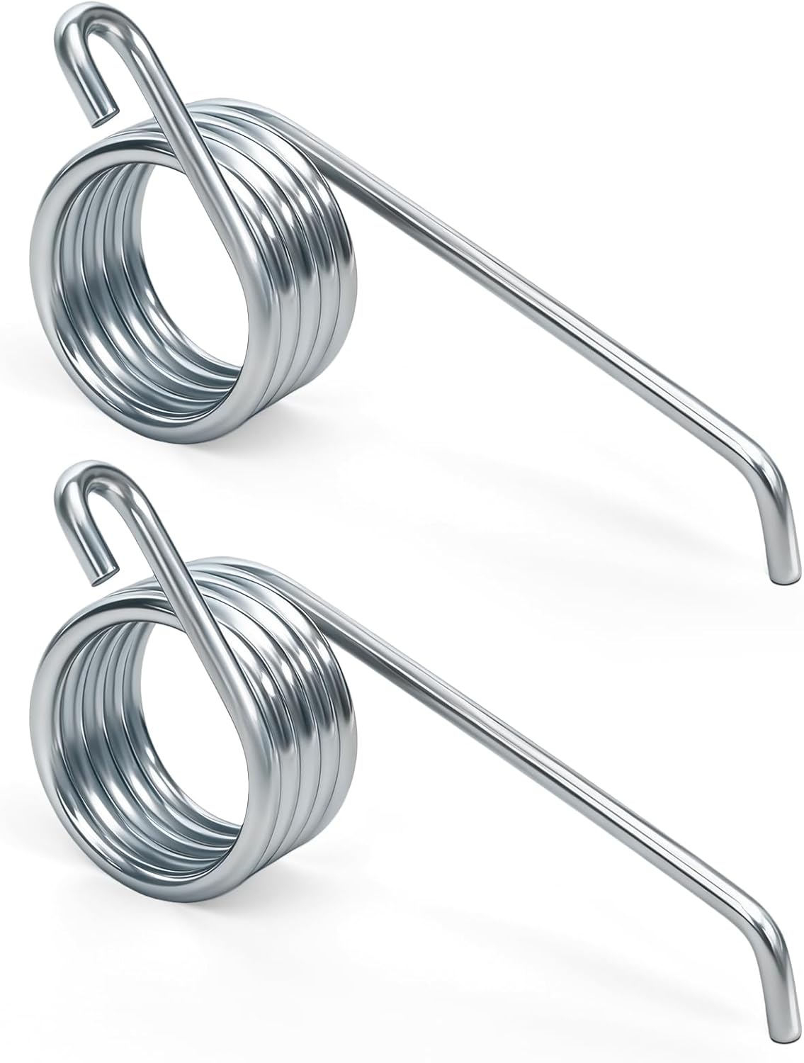 (2pcs) 5 Loops FG6127L40000 Commercial Mop Bucket Wringer Spring Replacement Compatible with rubbermaid FG612788 Series Mop Bucket Ringer Torsion Water Side-Press Spring Parts FG6127L4