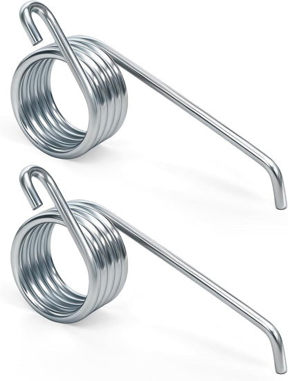 (2pcs) 5 Loops FG6127L40000 Commercial Mop Bucket Wringer Spring Replacement Compatible with rubbermaid FG612788 Series Mop Bucket Ringer Torsion Water Side-Press Spring Parts FG6127L4