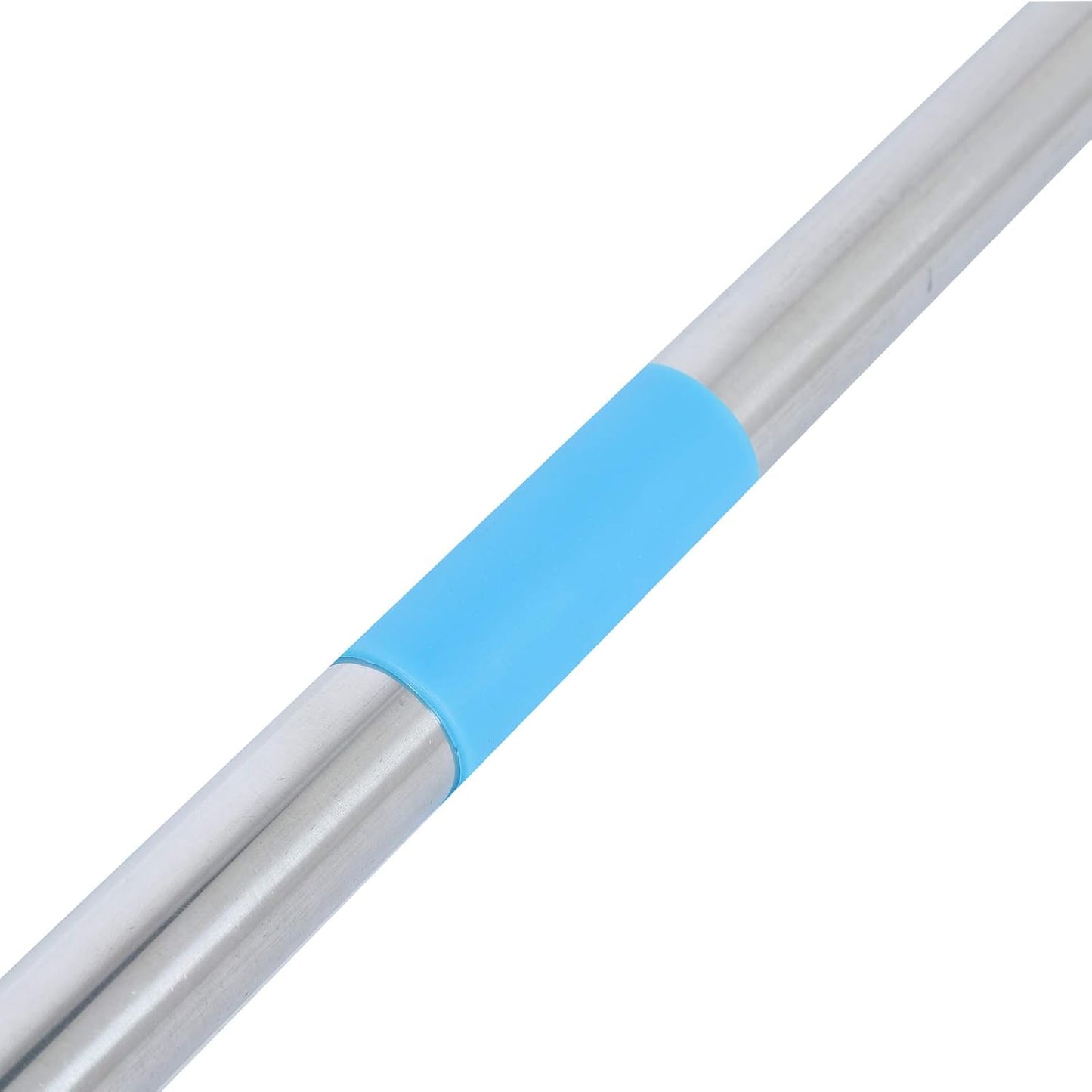 Telescopic Rubber Broom with Squeegee, Multifunction Adjustable Pet Hair Removal Carpet Rake for Fluff Rug Hardwood Floor (Black)