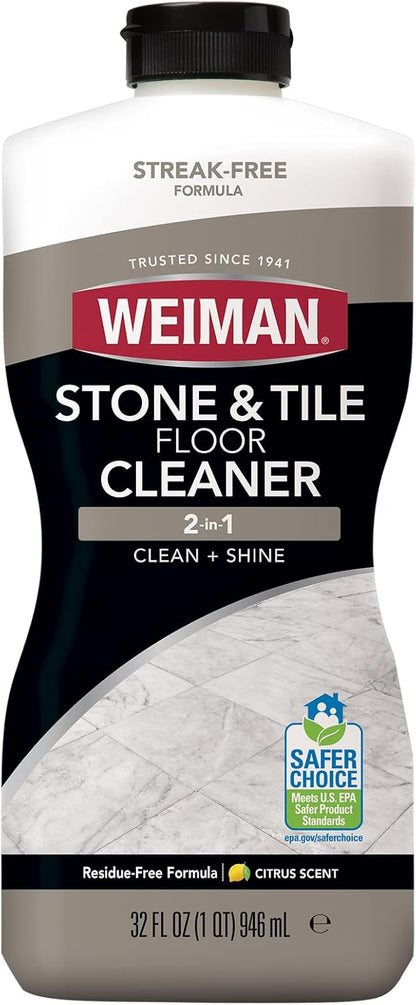 Weiman Stone Tile and Laminate Cleaner - 32 Ounce 2 Pack