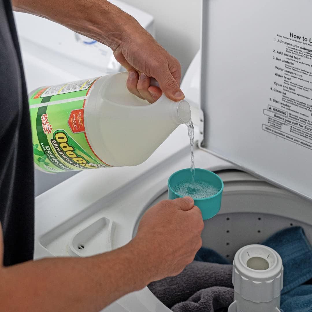 OdoBan Disinfectant Concentrate and Odor Eliminator, Made in the USA, Original Eucalyptus Scent, 1 Gallon