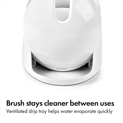 OXO Good Grips Compact Toilet Brush & Canister - Gray