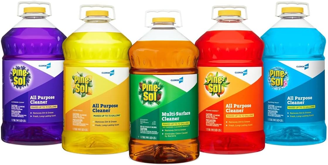 CloroxPro Pine-Sol Multi-Surface Cleaner, Original Pine, 60 Fluid Ounces (Package May Vary)
