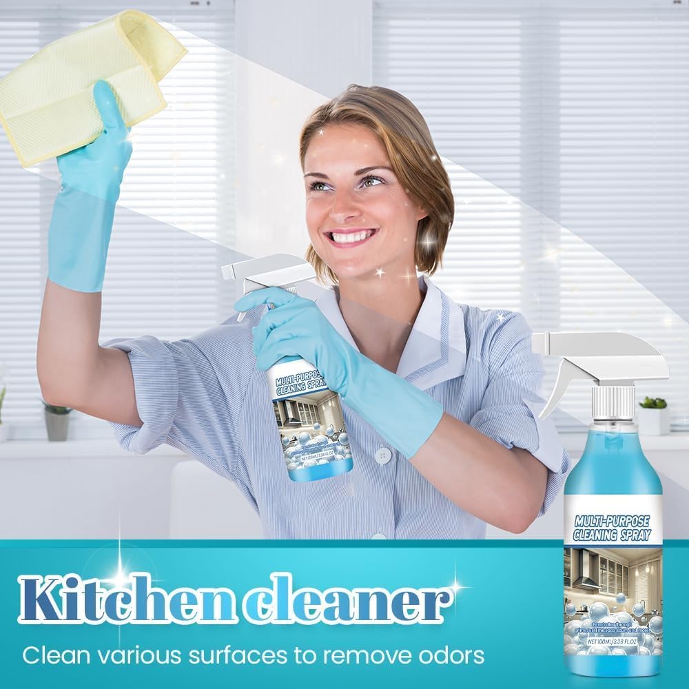 2PC Spray Splash Cleaner, 2026 New Multi-Purpose Handheld Degreaser, Upgraded Foam spray for Ovens, Easy to Use Grime Remover for Household Cleaning, Convenient Handheld Cleaner for Home Family