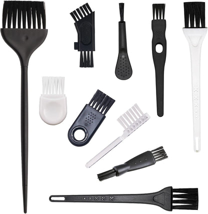 10pcs Cleaning Brush for Household Electric Appliance; Electric Razor Shaver Cleaning Brush; Multifunctional Cleaning kit for Blender, Coffee maker, Computer, Keyboard, Car, Mixer, Toaster cleaner kit
