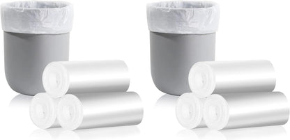 CHARMOUNT 4 Gallon Trash Bag - Unscented 4 Gallon Garbage Bags for Bathroom, Kitchen, Bedroom, 105 Count (15 Liter) …