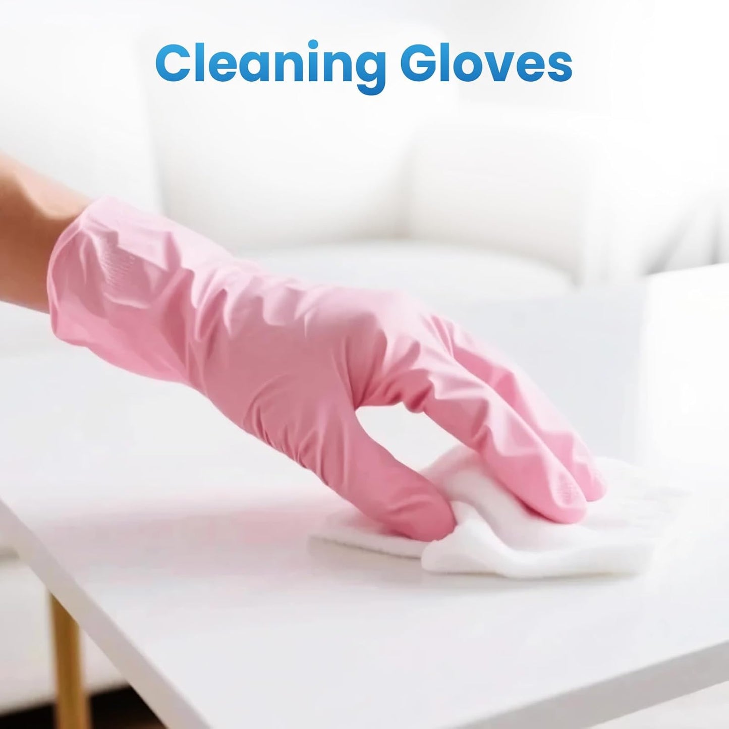 Borje Nitrile Gloves Large, 100 Count Disposable Gloves, Black, Latex-Free Powder-Free, Medical Exam, Food Safe, Cleaning, Cooking