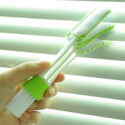 Mini Duster for Car Air Vent, SENHAI Set of 6 Automotive Air Conditioner Cleaner and Brush, Dust Collector Cleaning Cloth Tool for Keyboard Window Leaves Blinds Shutter