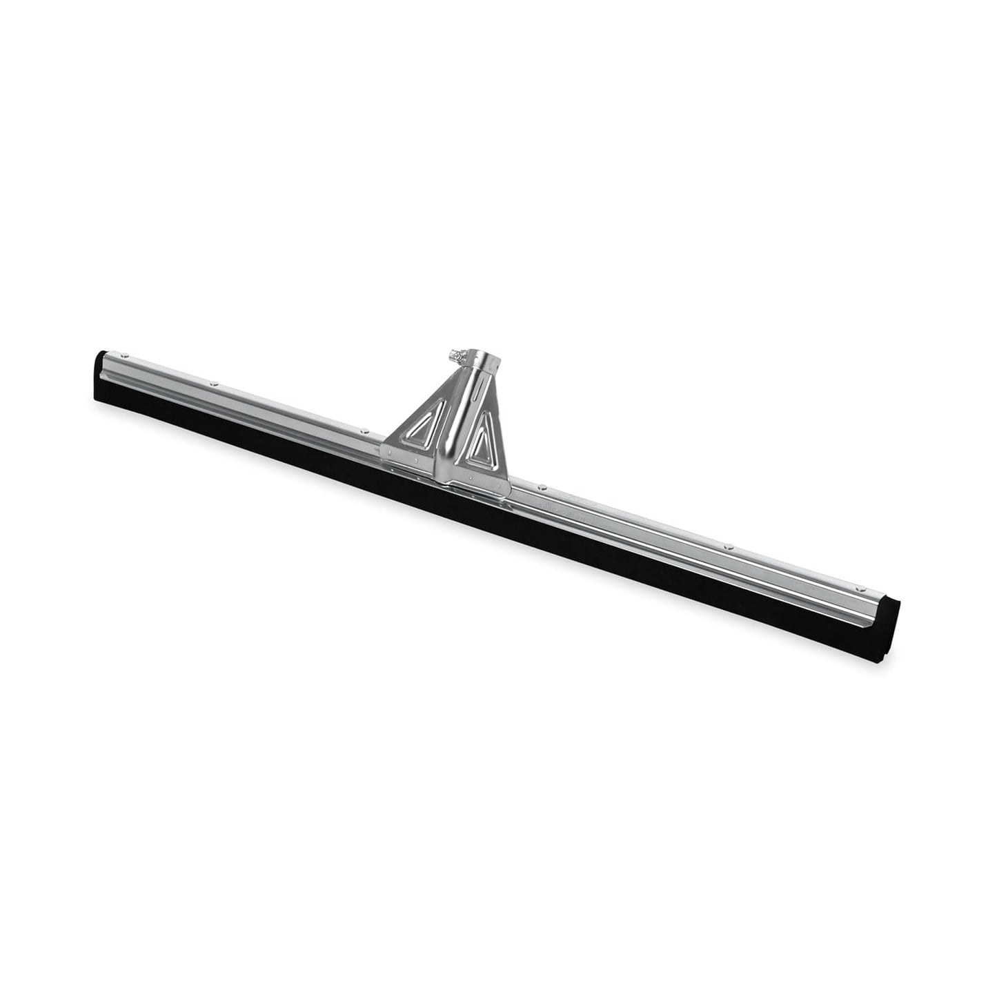 Rubbermaid Commercial Products Heavy-Duty Floor Dual Squeegee Black for Warehouses/Concrete/Car Garage/Basement Floor