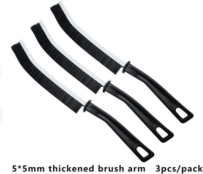 Crevice Cleaning Brush Durable Grout Gap Cleaning Brush Kitchen Toilet Tile Joints Dead Angle Hard Bristle Cleaner Brushes for Shower Floor Line