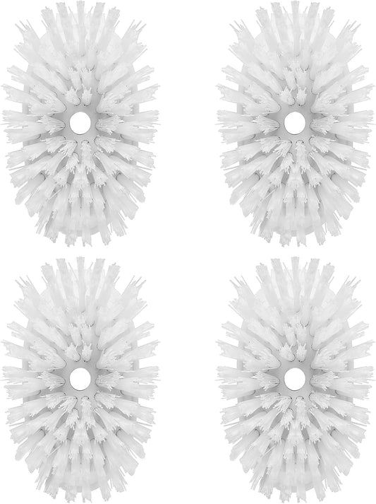 MR.SIGA Soap Dispensing Dish Brush Refills, 4 Pack