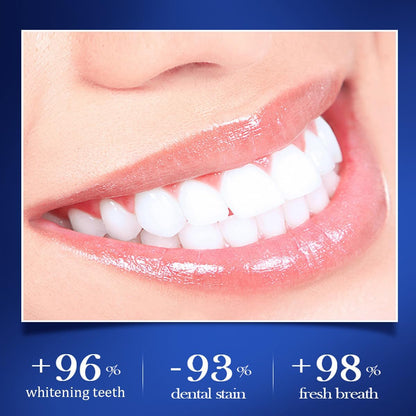 Press Toothpaste,Baking Soda Whitening Toothpaste,Stain Removal Whitening Strong Cleaning Power Natural Stain Remover Fluoride-Free (310 g)