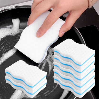 5PCS Magic Sponge Melamine Compression Dish Sponges High Density Clean Tools Kitchen Household Cleaning Supplies