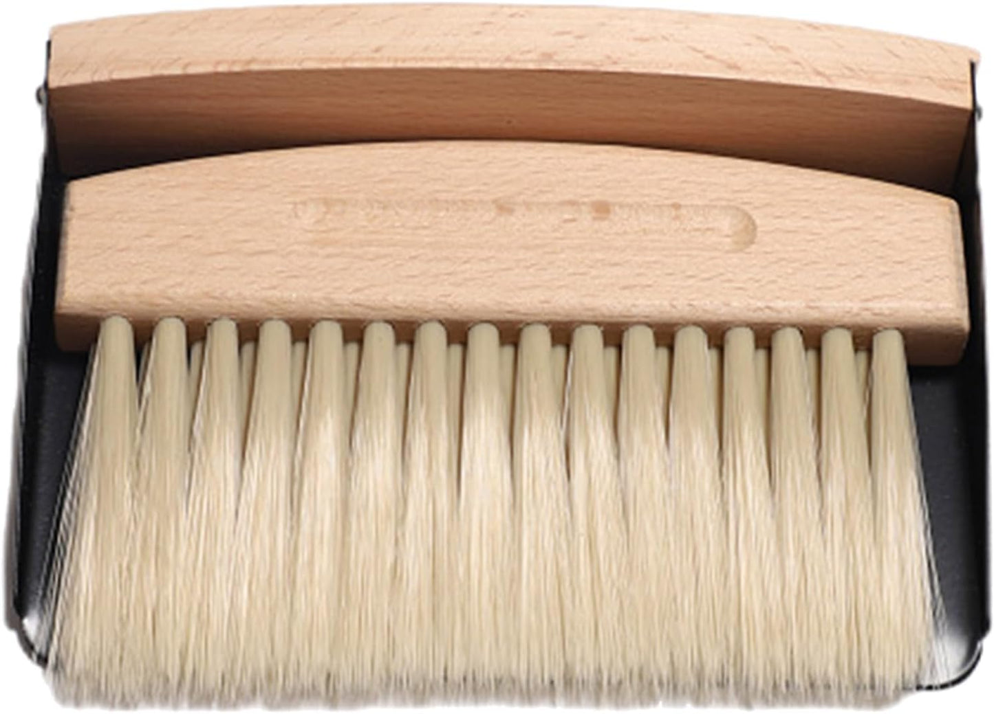 Beechwood Hand Broom And Dustpan For Easy Surfaces And Floor Maintenance Comfortable Grip Brush Beechwood Texture
