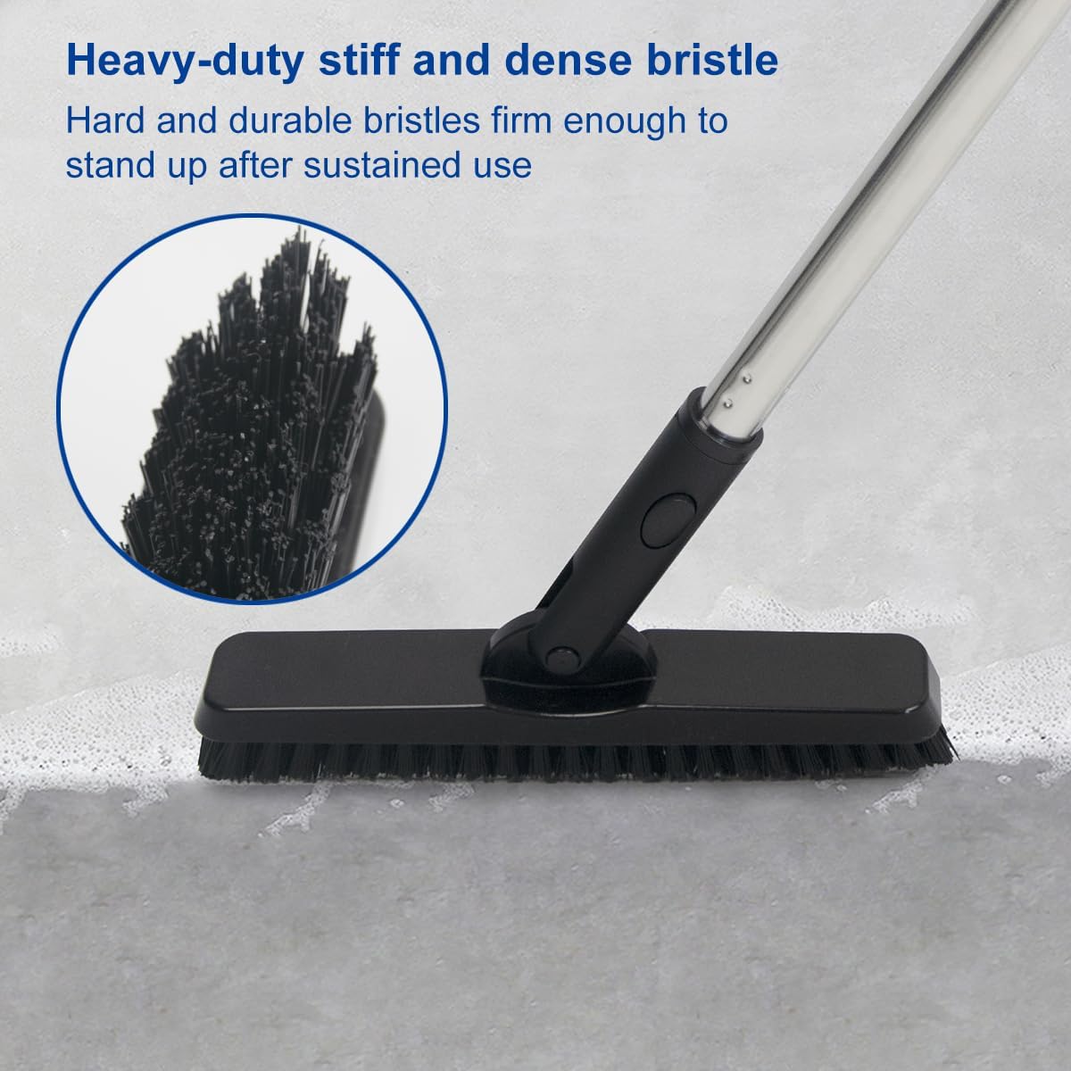 CELOX Grout Cleaner for Tile Floors, Shower Tile Floor Scrubber for Cleaning Baseboard Bathroom, Black